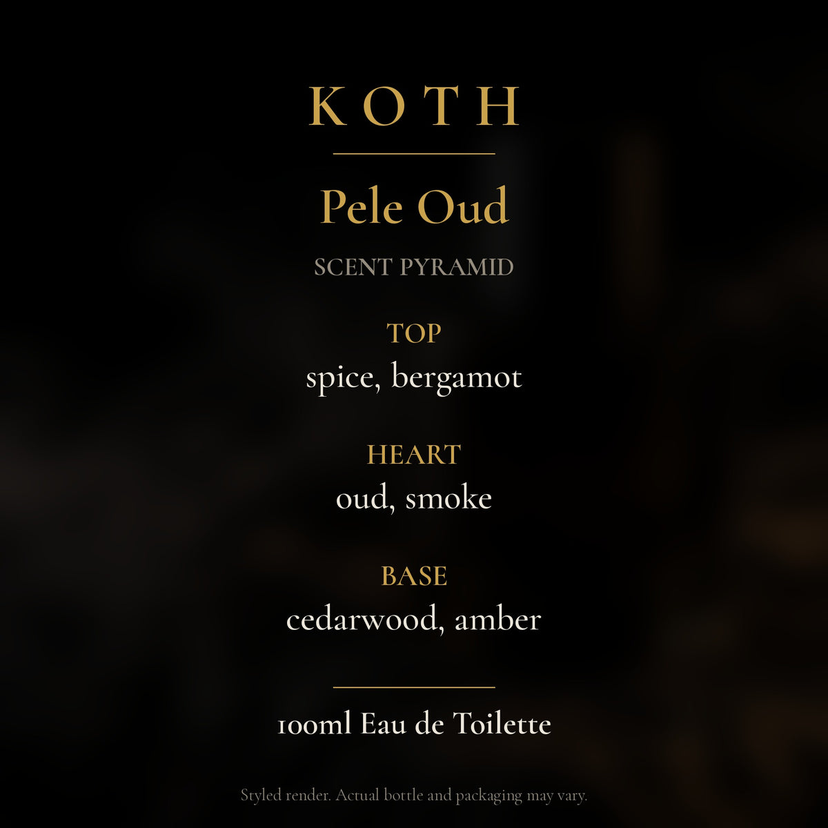 Pele Oud scent notes