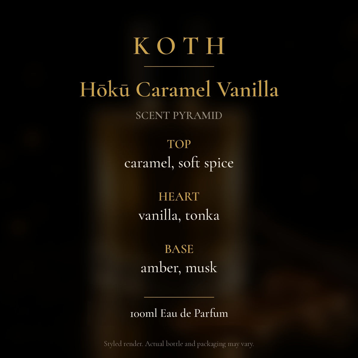 Hōkū scent pyramid